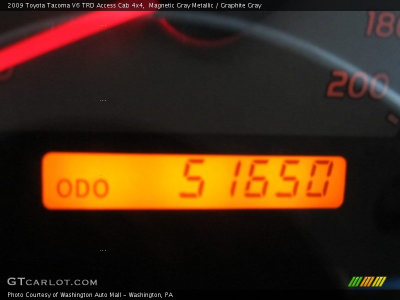 Magnetic Gray Metallic / Graphite Gray 2009 Toyota Tacoma V6 TRD Access Cab 4x4