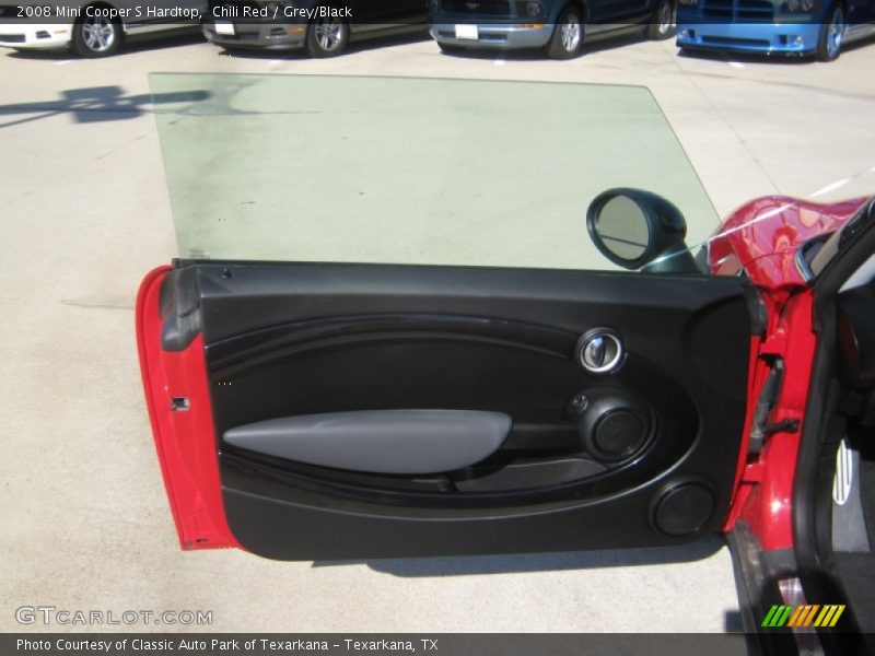 Chili Red / Grey/Black 2008 Mini Cooper S Hardtop
