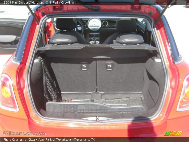 Chili Red / Grey/Black 2008 Mini Cooper S Hardtop