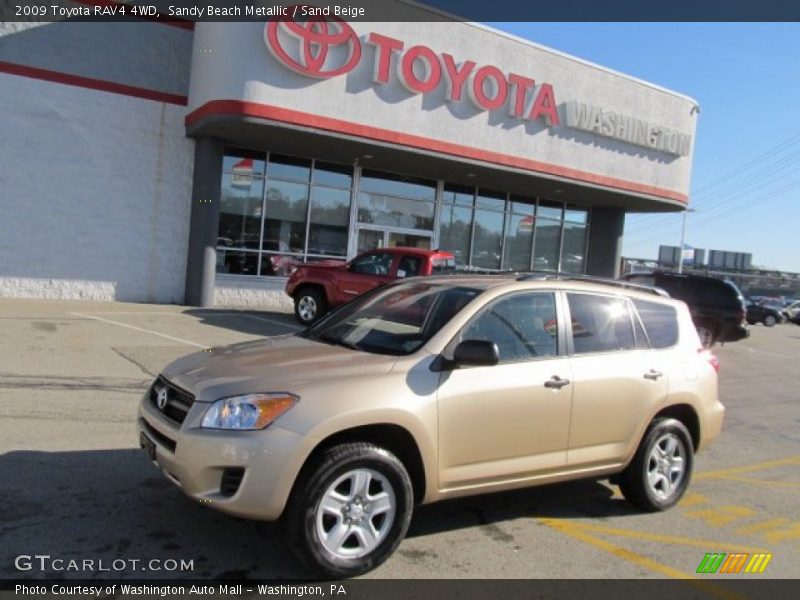 Sandy Beach Metallic / Sand Beige 2009 Toyota RAV4 4WD