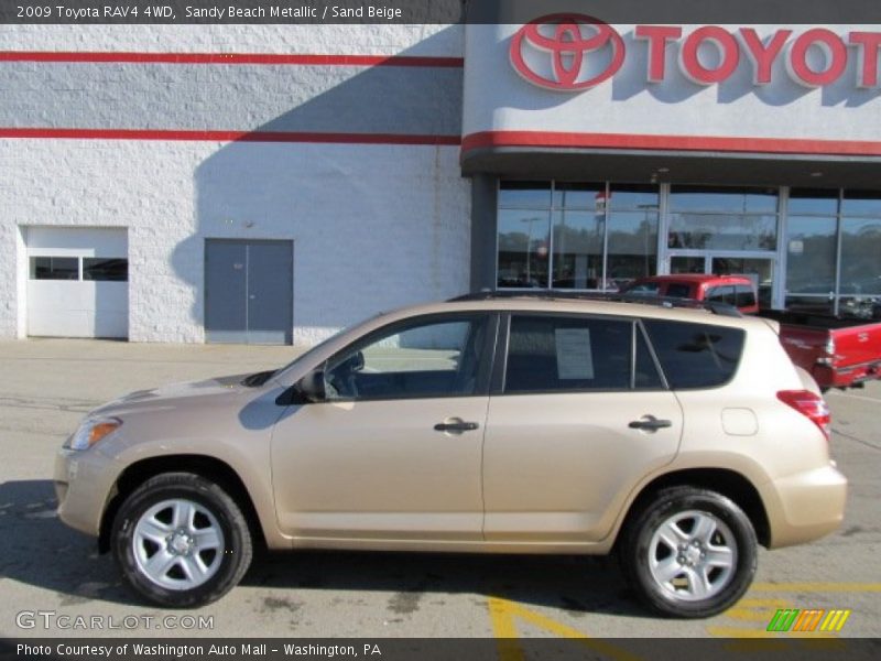Sandy Beach Metallic / Sand Beige 2009 Toyota RAV4 4WD