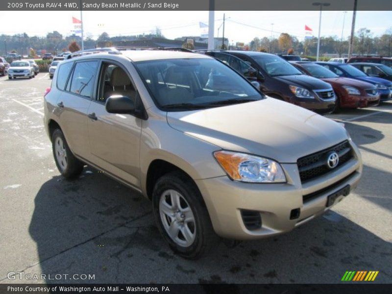 Sandy Beach Metallic / Sand Beige 2009 Toyota RAV4 4WD