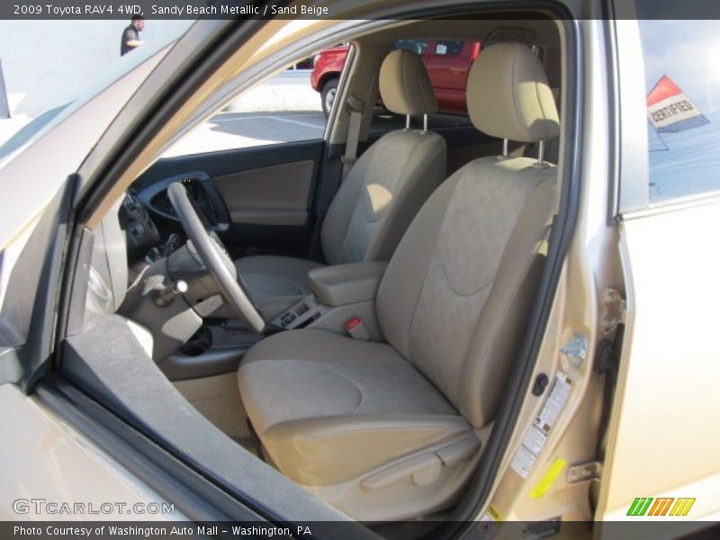 Sandy Beach Metallic / Sand Beige 2009 Toyota RAV4 4WD