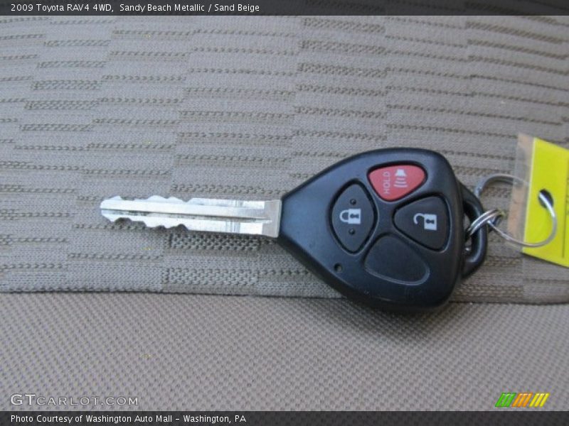 Sandy Beach Metallic / Sand Beige 2009 Toyota RAV4 4WD