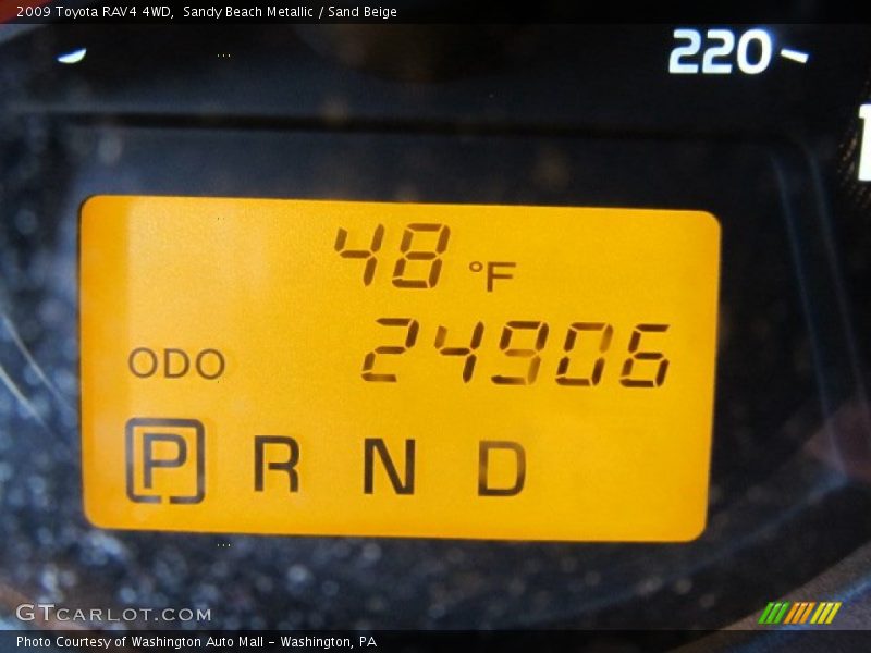 Sandy Beach Metallic / Sand Beige 2009 Toyota RAV4 4WD