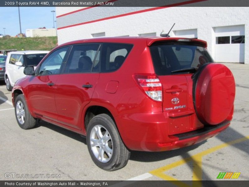 Barcelona Red Metallic / Ash Gray 2009 Toyota RAV4 4WD
