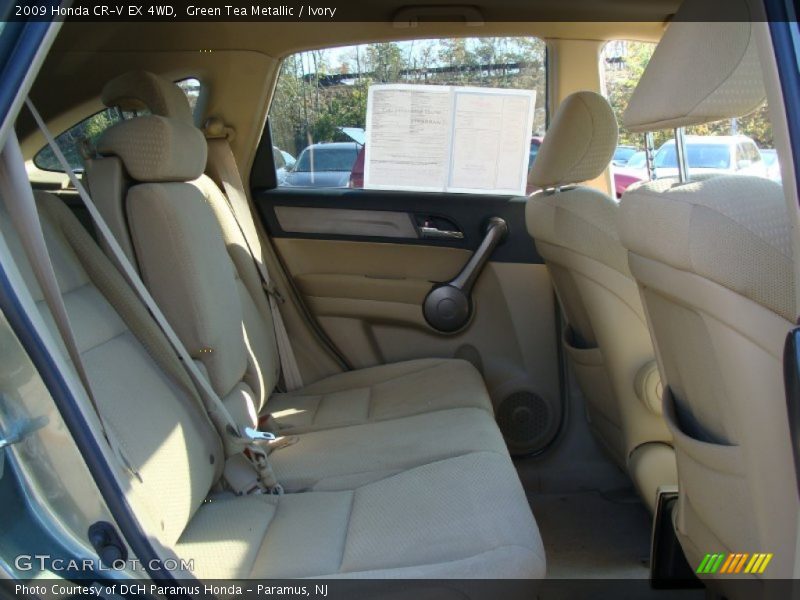 Green Tea Metallic / Ivory 2009 Honda CR-V EX 4WD