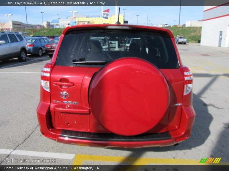 Barcelona Red Metallic / Ash Gray 2009 Toyota RAV4 4WD
