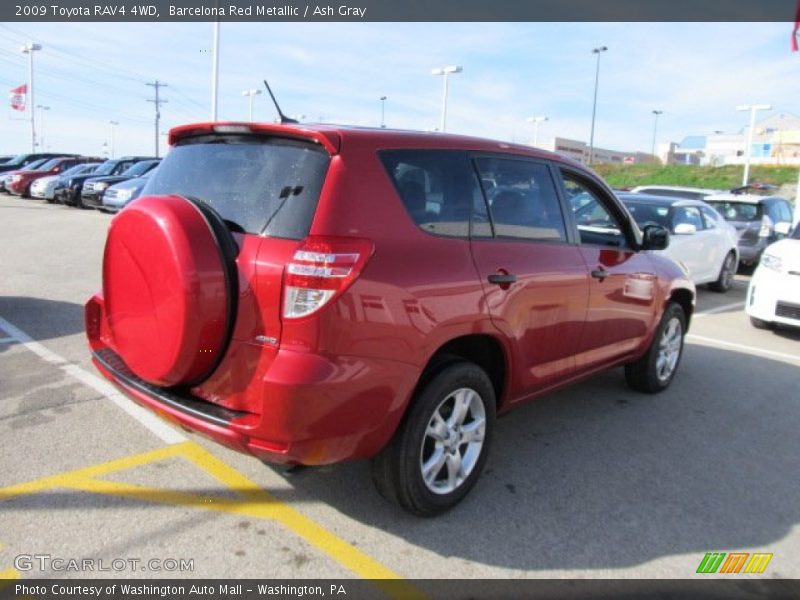 Barcelona Red Metallic / Ash Gray 2009 Toyota RAV4 4WD