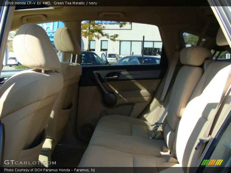Green Tea Metallic / Ivory 2009 Honda CR-V EX 4WD
