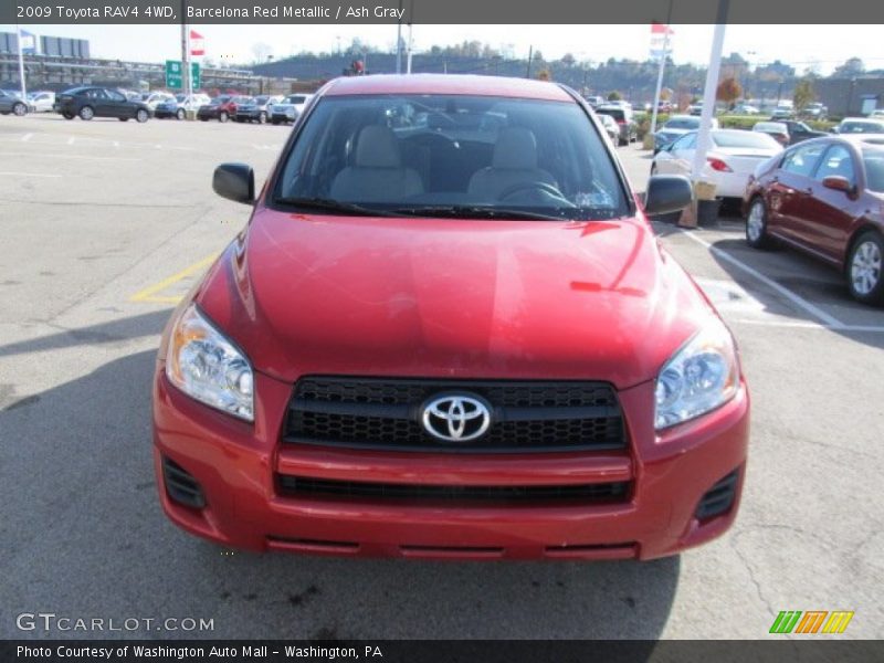 Barcelona Red Metallic / Ash Gray 2009 Toyota RAV4 4WD