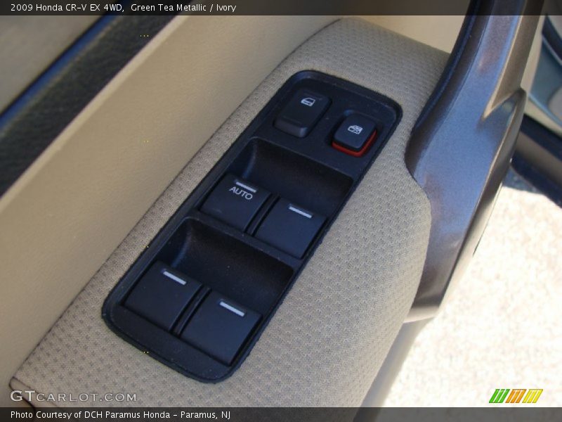 Green Tea Metallic / Ivory 2009 Honda CR-V EX 4WD
