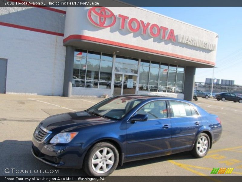 Indigo Ink Pearl / Ivory Beige 2008 Toyota Avalon XL
