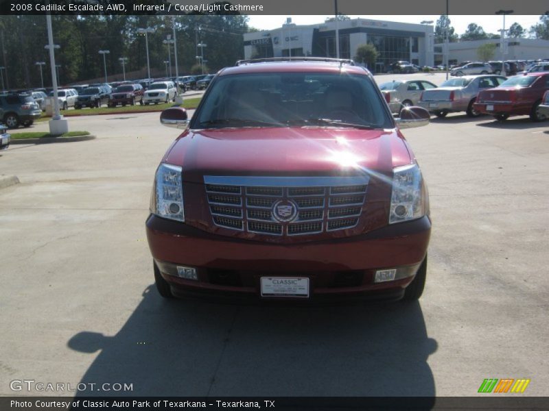 Infrared / Cocoa/Light Cashmere 2008 Cadillac Escalade AWD
