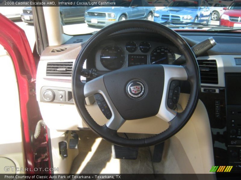 Infrared / Cocoa/Light Cashmere 2008 Cadillac Escalade AWD