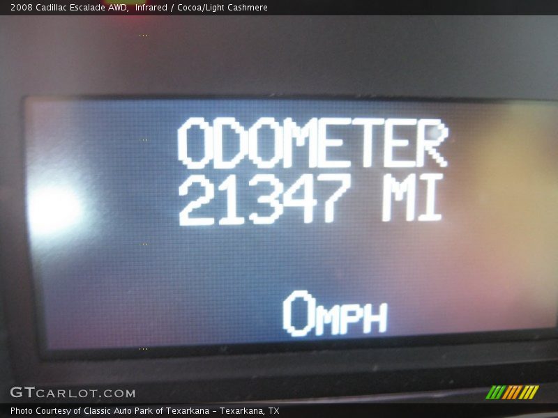 Infrared / Cocoa/Light Cashmere 2008 Cadillac Escalade AWD