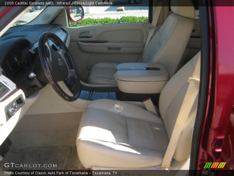 Infrared / Cocoa/Light Cashmere 2008 Cadillac Escalade AWD