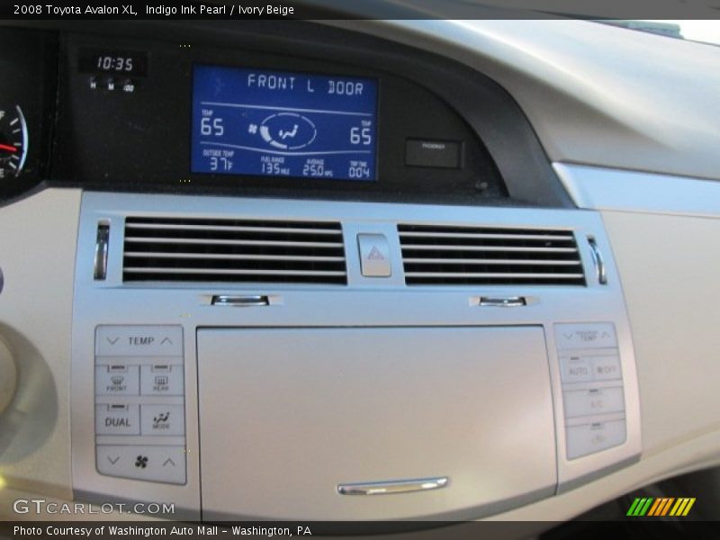 Indigo Ink Pearl / Ivory Beige 2008 Toyota Avalon XL