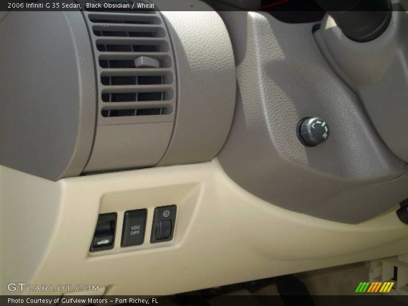 Black Obsidian / Wheat 2006 Infiniti G 35 Sedan