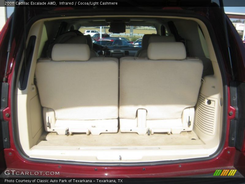 Infrared / Cocoa/Light Cashmere 2008 Cadillac Escalade AWD