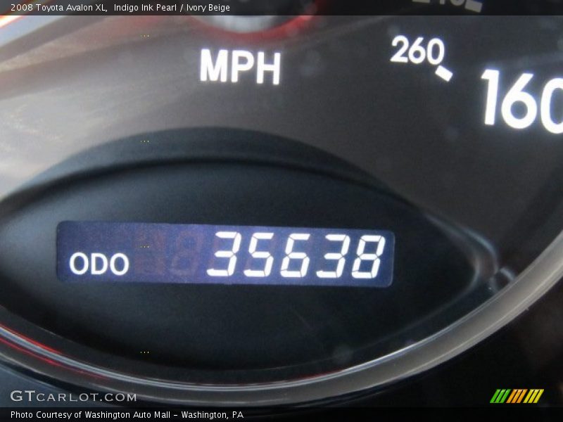 Indigo Ink Pearl / Ivory Beige 2008 Toyota Avalon XL