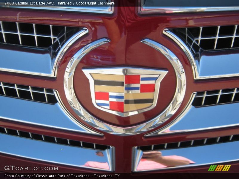 Infrared / Cocoa/Light Cashmere 2008 Cadillac Escalade AWD