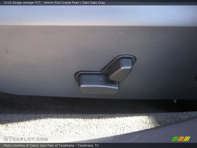 Inferno Red Crystal Pearl / Dark Slate Gray 2010 Dodge Avenger R/T