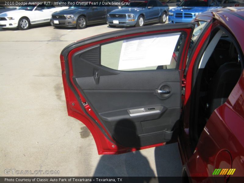 Inferno Red Crystal Pearl / Dark Slate Gray 2010 Dodge Avenger R/T