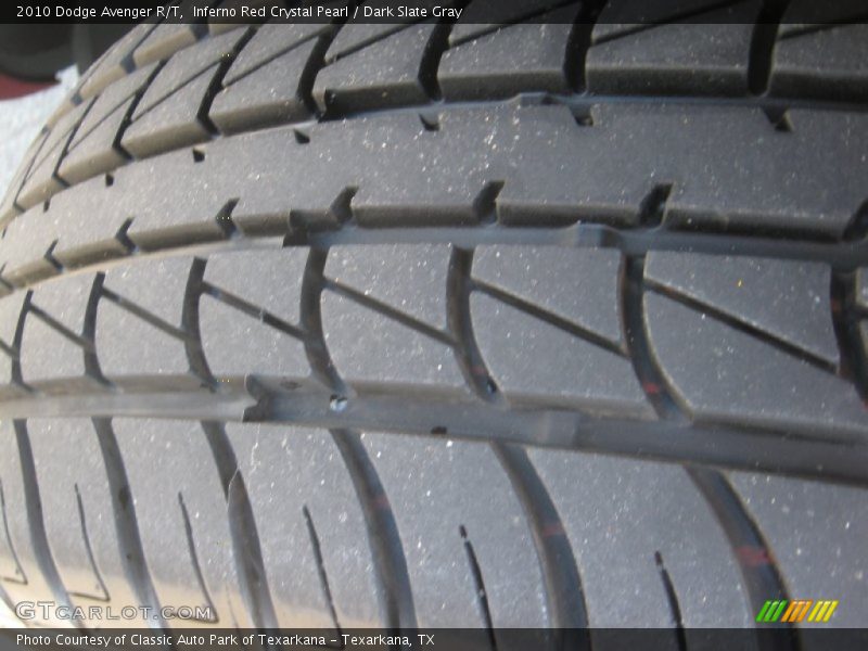 Inferno Red Crystal Pearl / Dark Slate Gray 2010 Dodge Avenger R/T