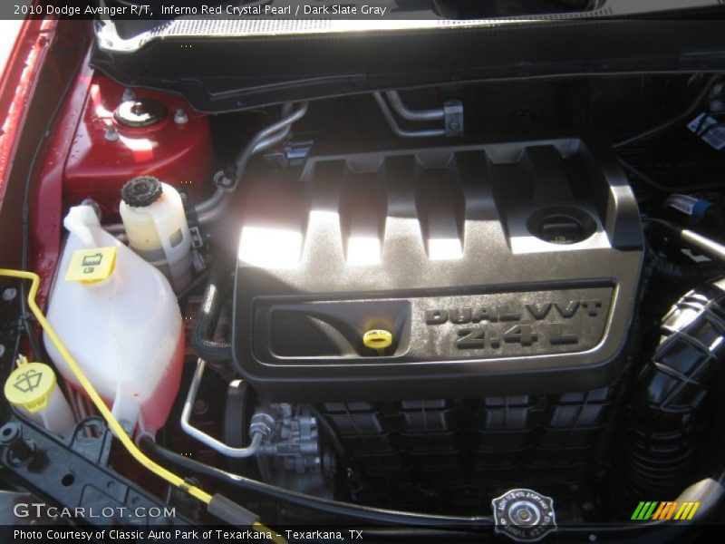 Inferno Red Crystal Pearl / Dark Slate Gray 2010 Dodge Avenger R/T