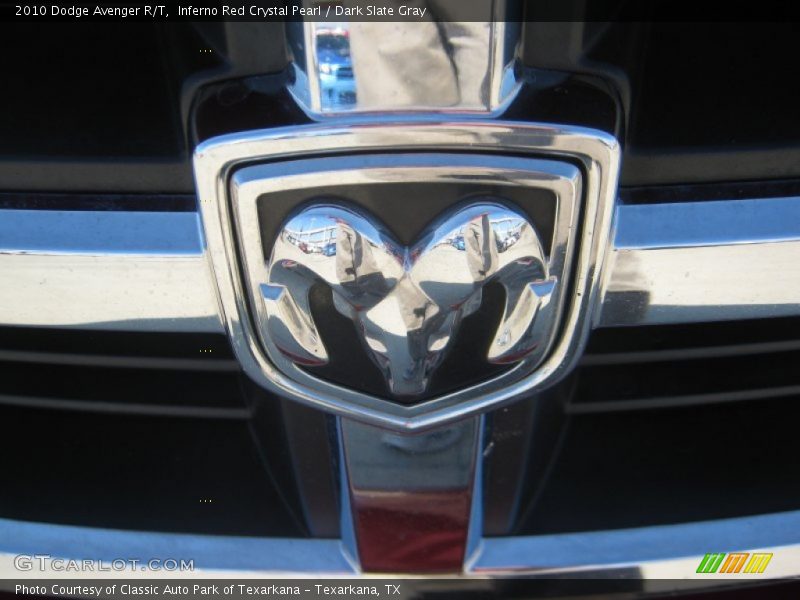 Inferno Red Crystal Pearl / Dark Slate Gray 2010 Dodge Avenger R/T