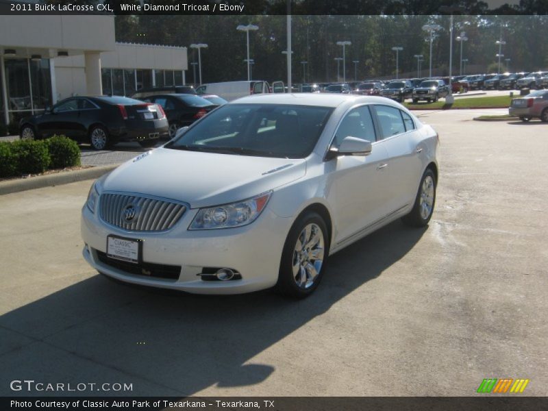 White Diamond Tricoat / Ebony 2011 Buick LaCrosse CXL