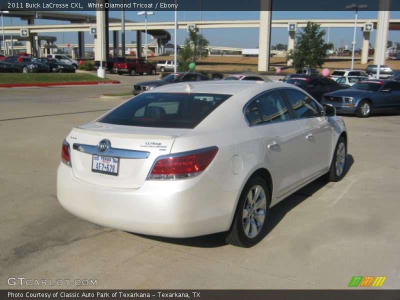 White Diamond Tricoat / Ebony 2011 Buick LaCrosse CXL