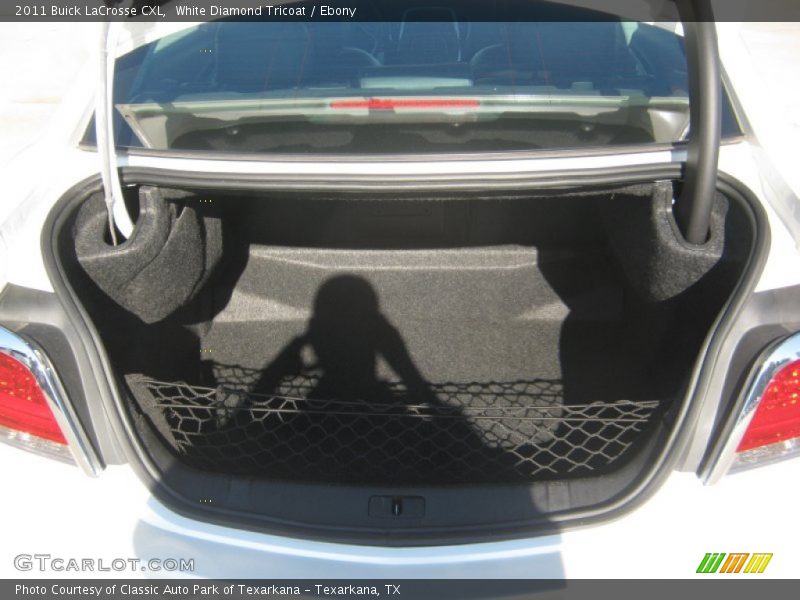 White Diamond Tricoat / Ebony 2011 Buick LaCrosse CXL