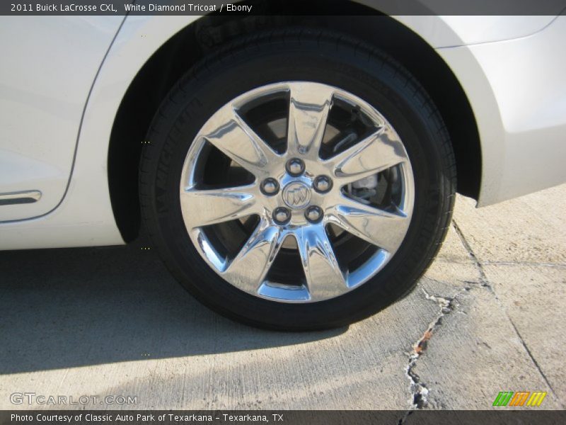 White Diamond Tricoat / Ebony 2011 Buick LaCrosse CXL