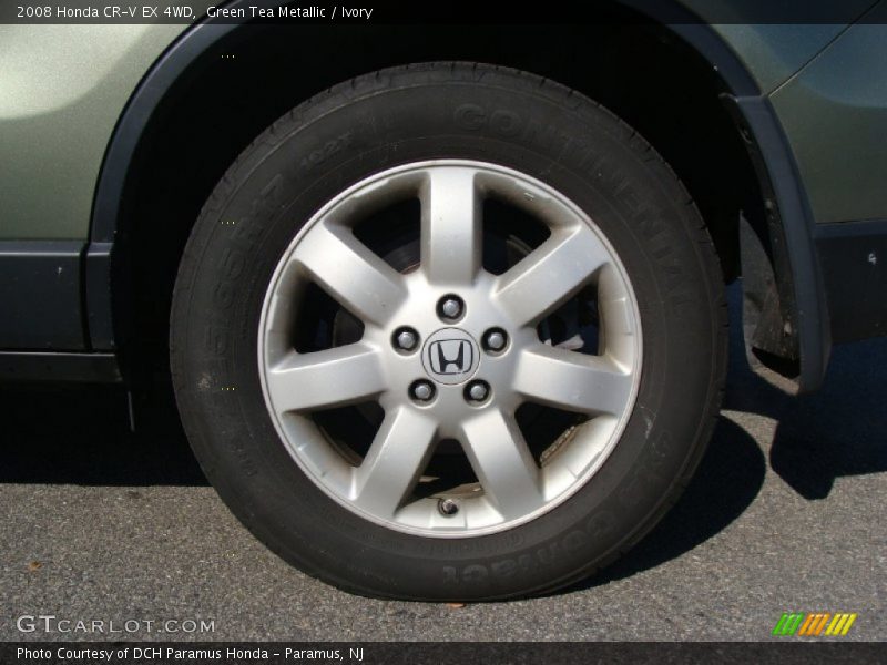 Green Tea Metallic / Ivory 2008 Honda CR-V EX 4WD