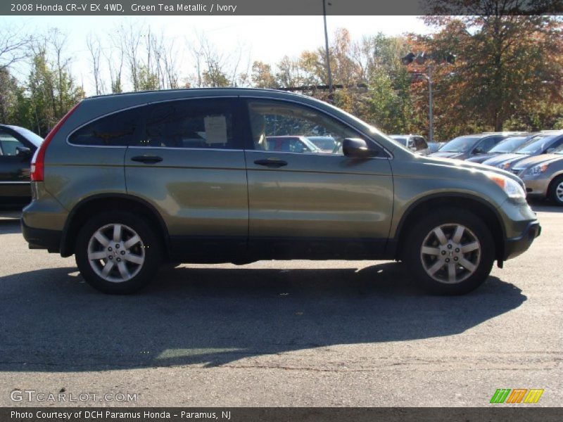 Green Tea Metallic / Ivory 2008 Honda CR-V EX 4WD