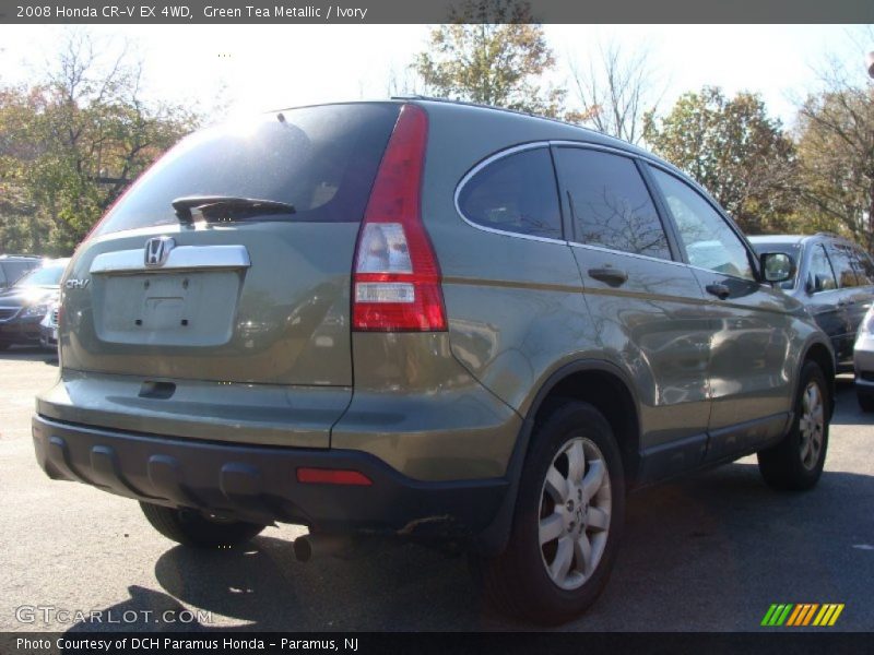 Green Tea Metallic / Ivory 2008 Honda CR-V EX 4WD