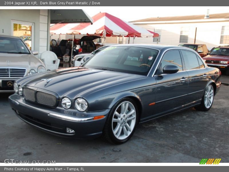 Dark Blue Grey Pearl Metallic / Dove 2004 Jaguar XJ XJR