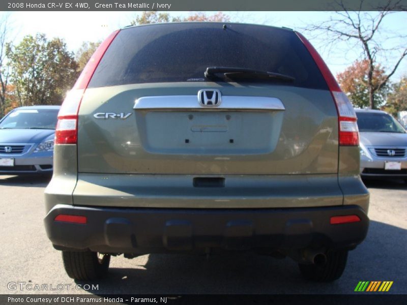 Green Tea Metallic / Ivory 2008 Honda CR-V EX 4WD