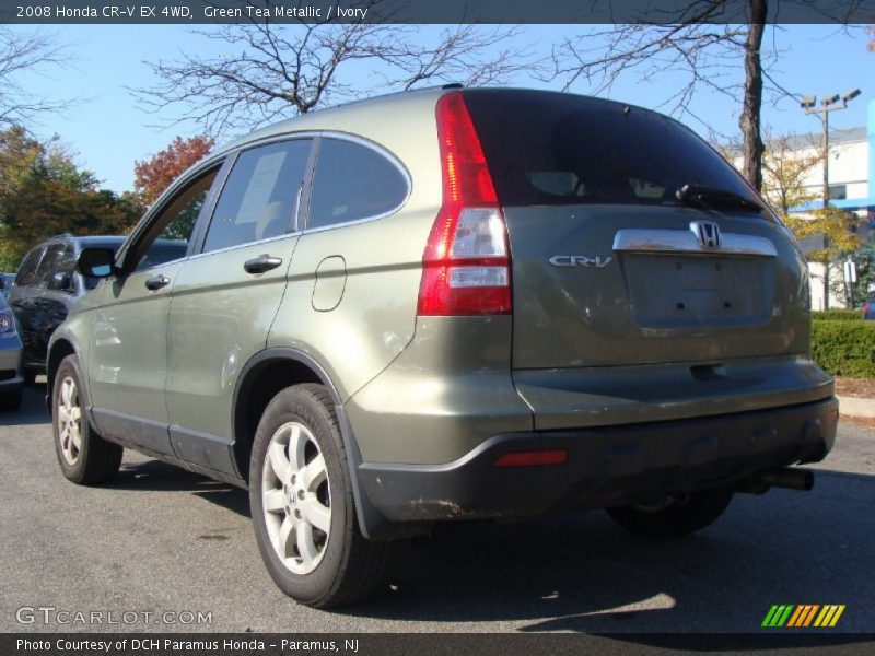 Green Tea Metallic / Ivory 2008 Honda CR-V EX 4WD