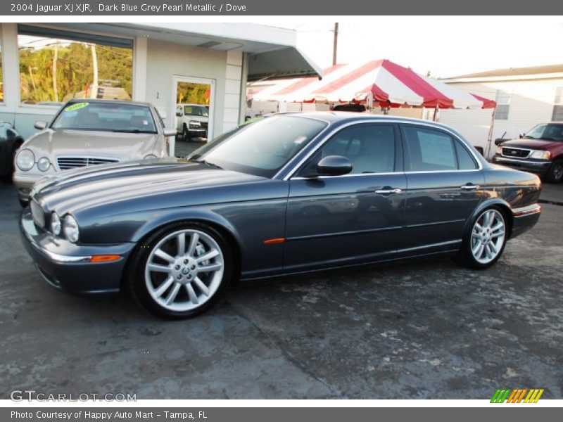 Dark Blue Grey Pearl Metallic / Dove 2004 Jaguar XJ XJR