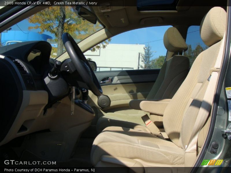 Green Tea Metallic / Ivory 2008 Honda CR-V EX 4WD