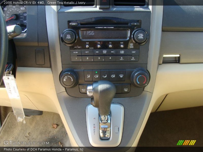 Green Tea Metallic / Ivory 2008 Honda CR-V EX 4WD