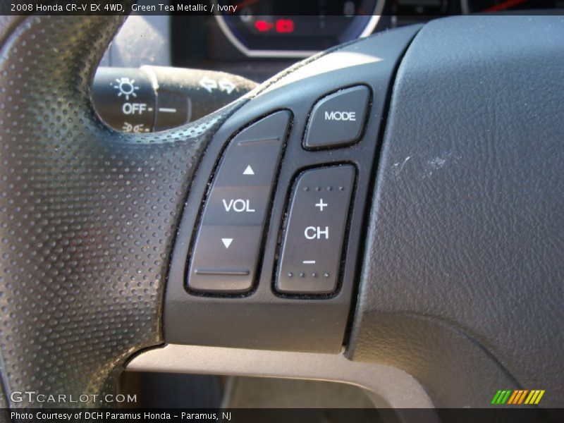 Green Tea Metallic / Ivory 2008 Honda CR-V EX 4WD