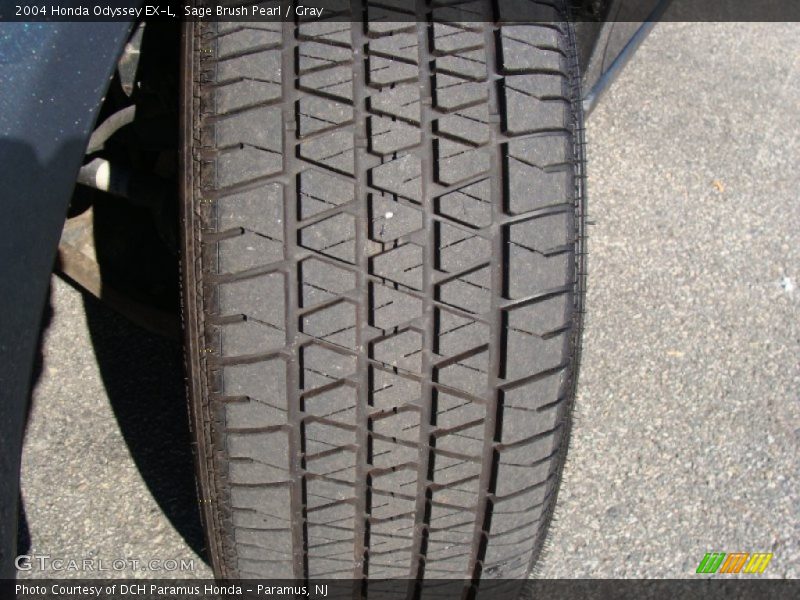 Sage Brush Pearl / Gray 2004 Honda Odyssey EX-L