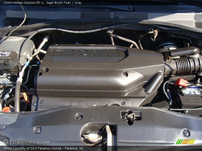 Sage Brush Pearl / Gray 2004 Honda Odyssey EX-L