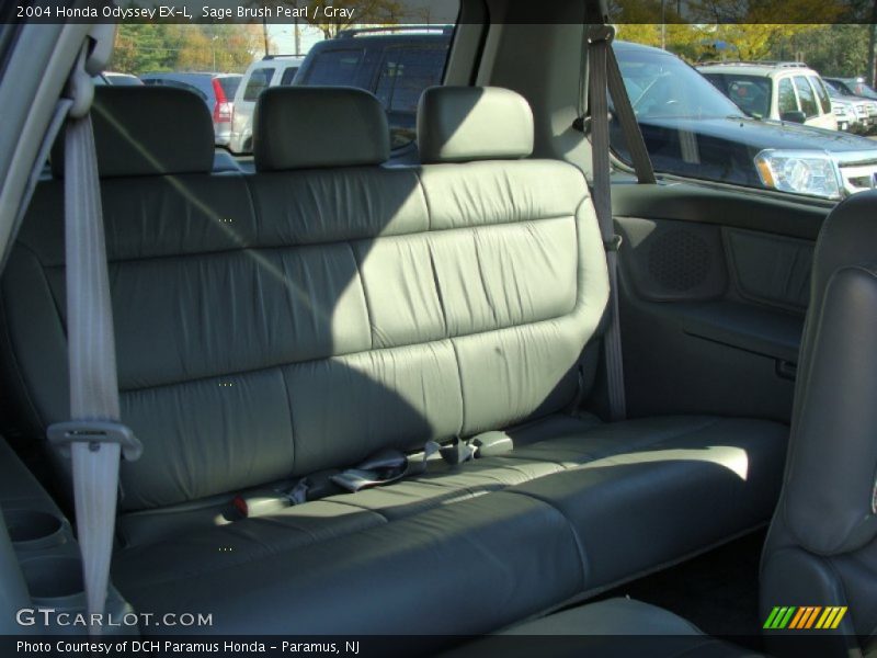 Sage Brush Pearl / Gray 2004 Honda Odyssey EX-L