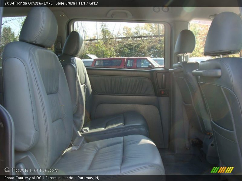 Sage Brush Pearl / Gray 2004 Honda Odyssey EX-L