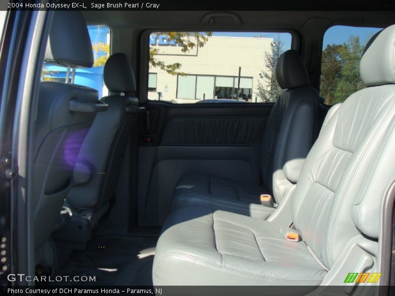 Sage Brush Pearl / Gray 2004 Honda Odyssey EX-L